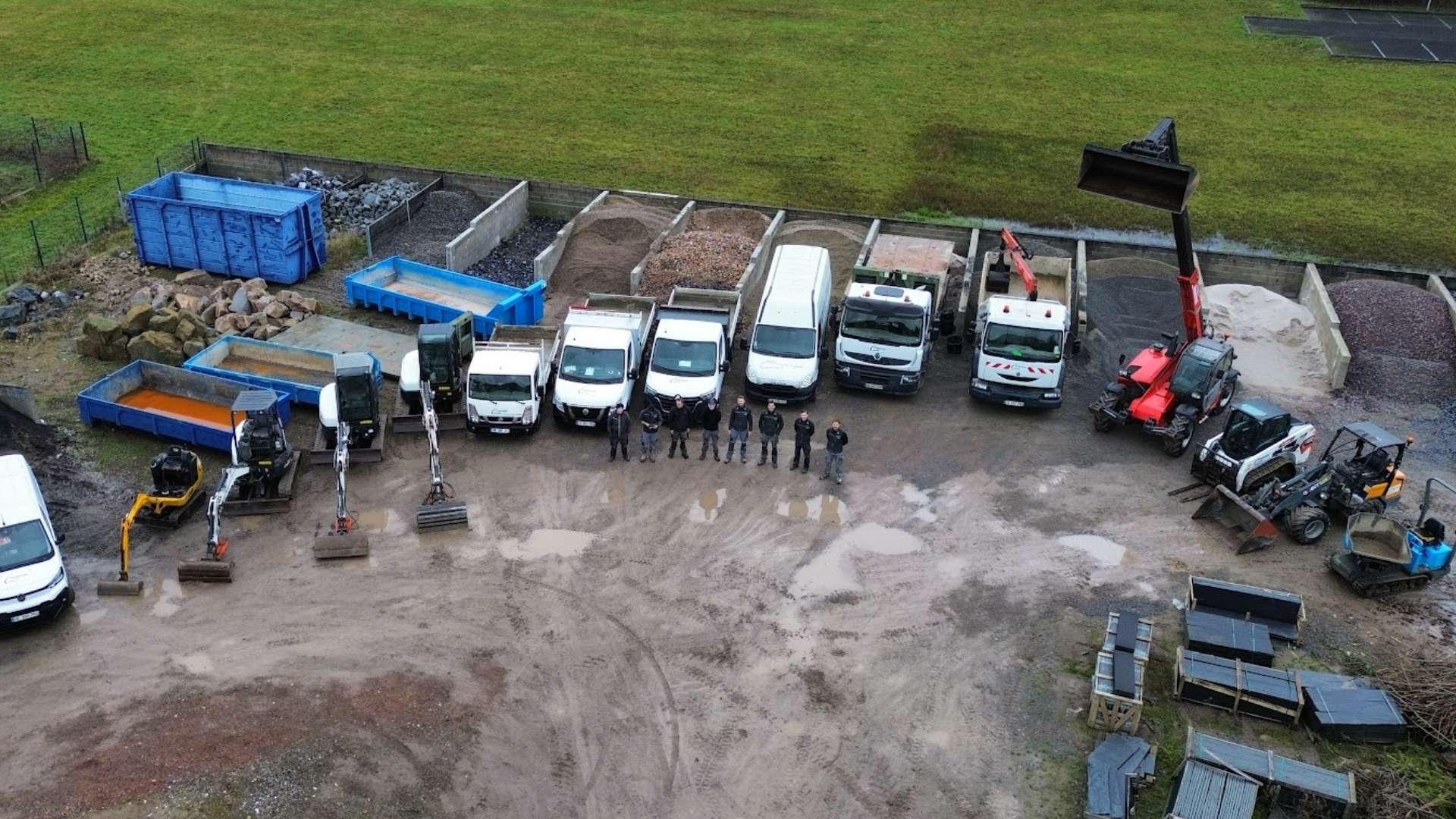 photo equipe paysage concept